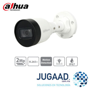 Cámara IP Bullet 2 MP. Lente de 2.8mm