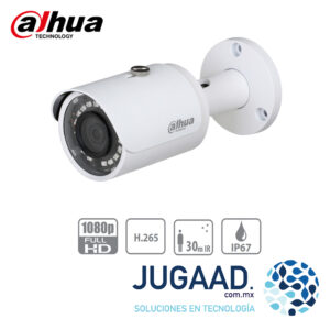 Cámara IP Bullet 2 MP Metal. Lente de 2.8mm