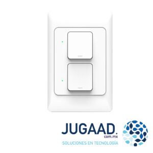 Apagador inteligente 2 botones Neutro requerido