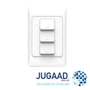 Apagador inteligente 3 botones Neutro requerido