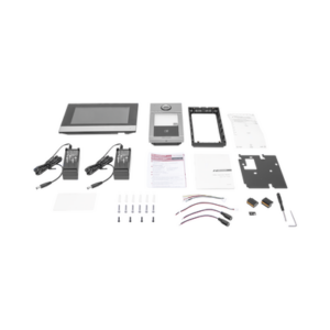 kit de videoportero ip poe estandar con llamada a app de smartphone (hik connect) / apertura con tarjeta mifare / frente de calle ik08 & ip65 / soporta 2 puertas