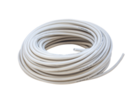 cable doble aislado de alta durabilidad para cercas electrificadas bobina con 25 mts (cable bujia)