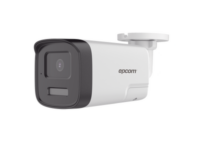 [audio bidireccional + dual light + colorvu] bala turbohd 4k (8 megapixel) / lente 2.8 mm / 40 mts ir exir + 40 mts luz blanca / micrófono y bocina integrado / exterior ip67 / metal / dwdr