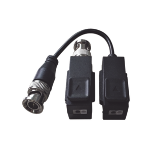 kit de transceptor (balluns) turbohd con boton push / hasta 8 mp (4k) / 100% cobre / soporta hd tvi / ahd / cvi / cvbs / audio por coaxitron / datos para menu de configurar de cámaras