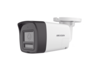 [audio bidireccional + dual light + colorvu] bala turbohd 4k (8 megapixel) / lente 2.8 mm / 30 mts ir exir + 20 mts luz blanca / micrófono y bocina integrado / exterior ip67 / metal / dwdr