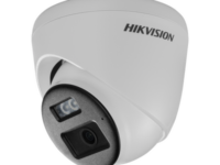 [audio bidireccional + dual light + colorvu] turret turbohd 3k (5 megapixel) / lente 2.8 mm / 40 mts ir exir + 40 mts luz blanca / micrófono y bocina integrado / exterior ip67 / dwdr