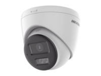 [audio bidireccional + sirena & estrobo + dual light + colorvu] turret turbohd 4k (8 megapixel) / lente 2.8 mm / 40 mts ir exir + 40 mts luz blanca / sirena / micrófono y bocina integrado / exterior ip67 / dwdr