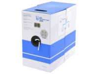 bobina de cable utp cat5e para exterior en color blanco / 305 metros (1000 pies) / certificada ul / sin blindaje